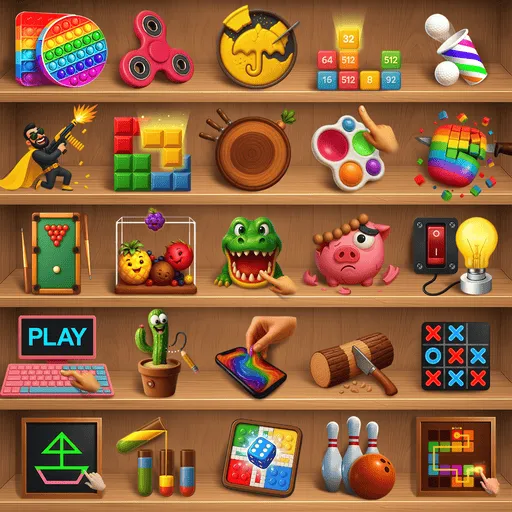 Mini Fidget Antistress Games
