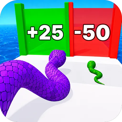 Snake Run Race・3D Running Game