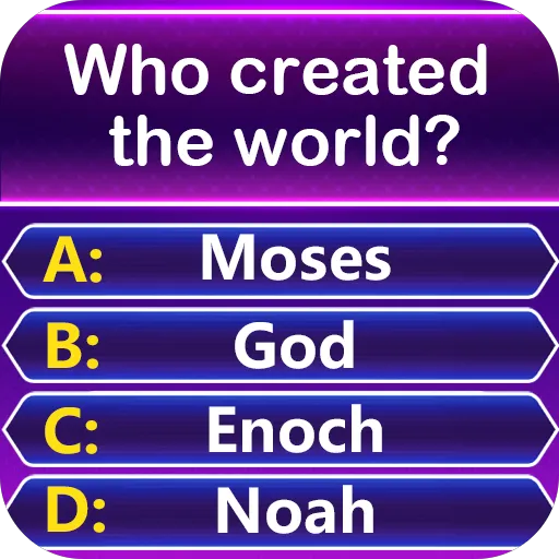 Bible Trivia - Word Quiz Game