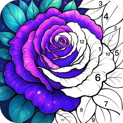 Coloring Book: Color by Number