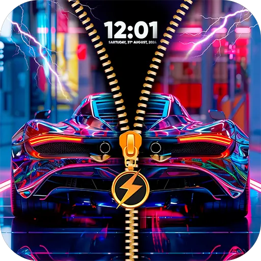Zipper Lock Screen & Wallpaper