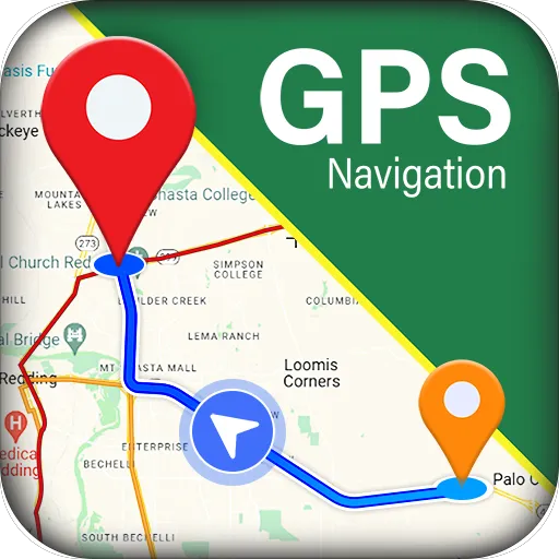 GPS Navigation & Map Direction