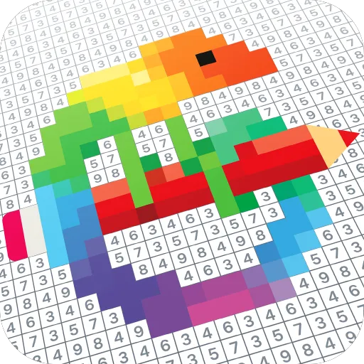 Pixel Art - Color by Number