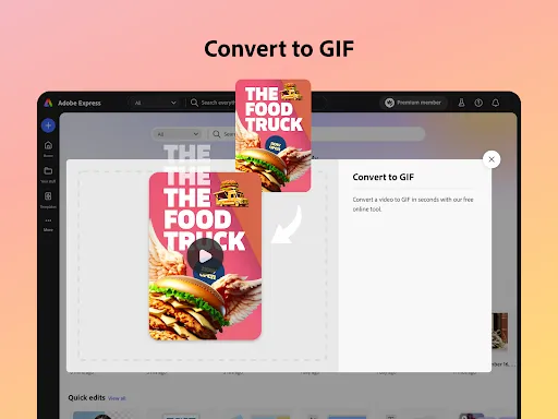 Adobe Express: AI Photo, Video screenshot