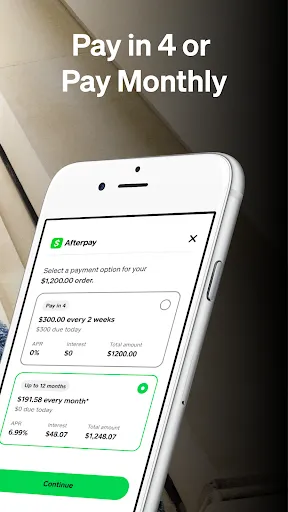 Afterpay: Pay over time screenshot