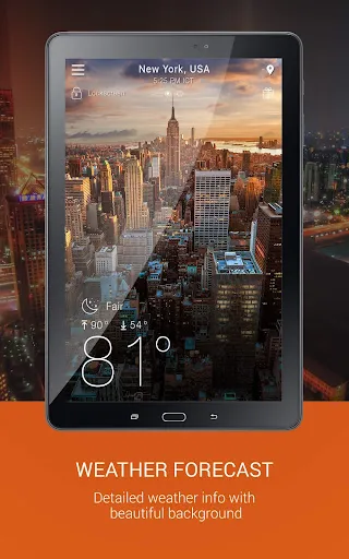 Weather app screenshot