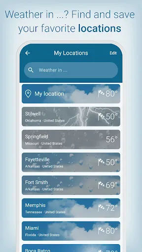 Weather & Radar Forecast screenshot
