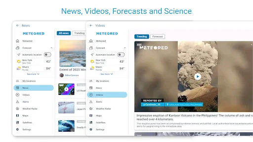 Weather Radar - Meteored News screenshot