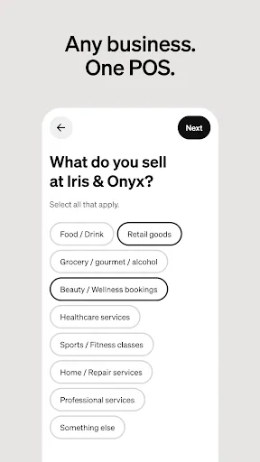 Square Point of Sale: Payment screenshot
