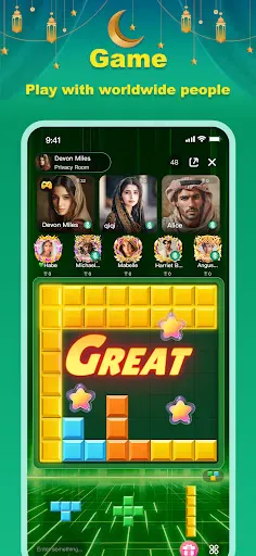 Gemgala - Party & Chat & Games screenshot