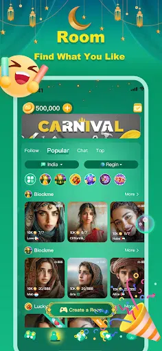 Gemgala - Party & Chat & Games screenshot