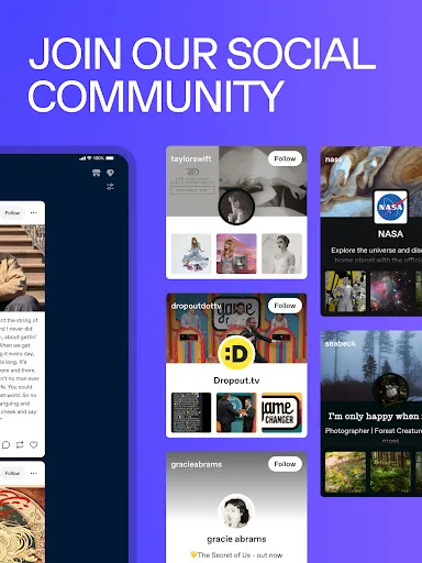 Tumblr Social Media & Art Blog screenshot