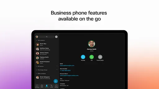 Webex screenshot