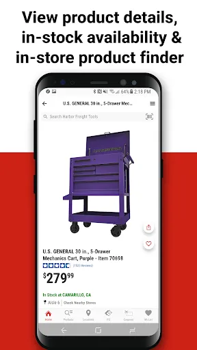 Harbor Freight Tools screenshot