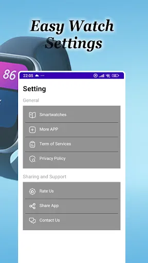 SmartWatch Connect for Android screenshot