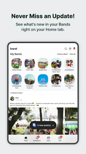 BAND - App for all groups screenshot