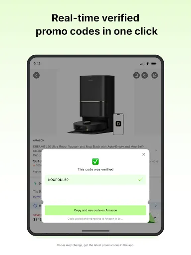 Koupon: Real Deals & Codes screenshot