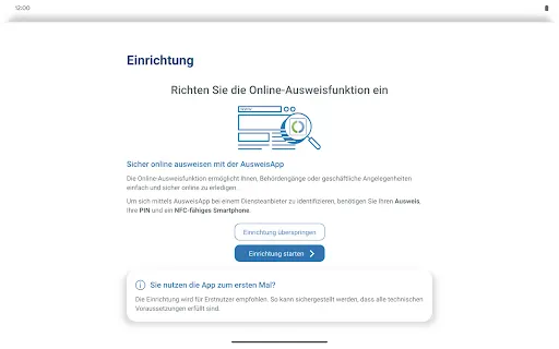 AusweisApp Bund screenshot