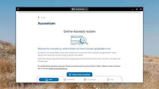 AusweisApp Bund screenshot