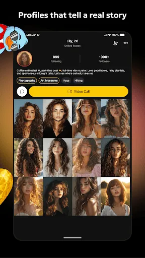 Lola: Live Video Chat App screenshot