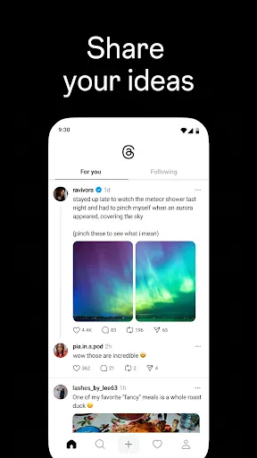 Threads screenshot