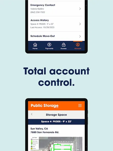 Public Storage screenshot