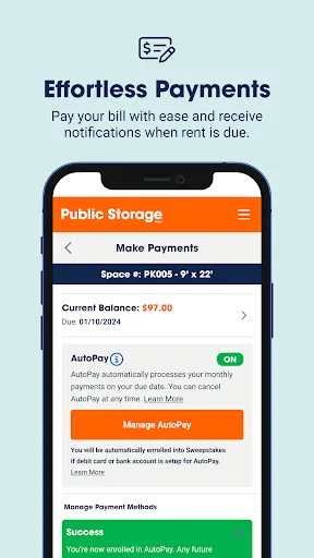 Public Storage screenshot