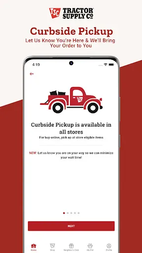 Tractor Supply Company screenshot