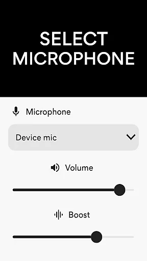 Microphone Amplifier screenshot