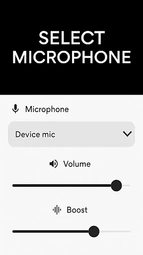 Microphone Amplifier screenshot