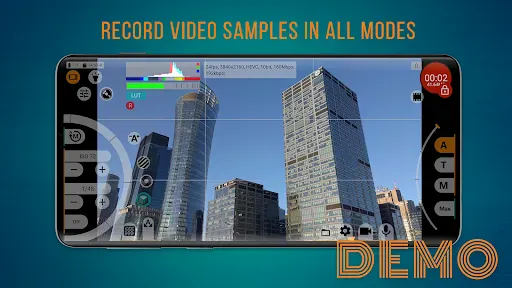 mcpro24fps demo - video camera screenshot