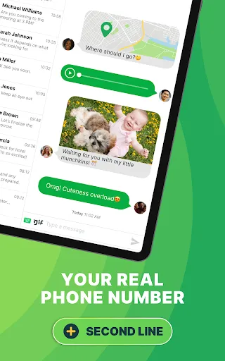 textPlus: Text Message + Call screenshot