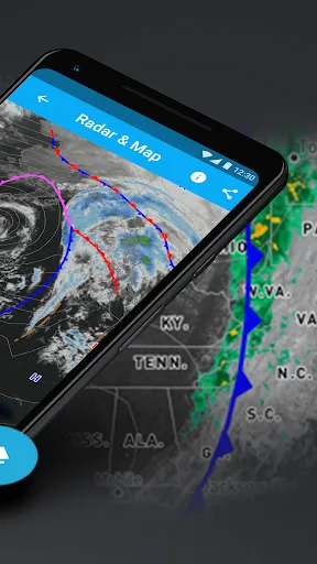 Weather data & microclimate : screenshot