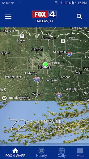 FOX 4: DFW WAPP - Weather screenshot
