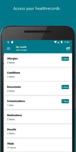 FollowMyHealth® screenshot