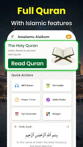 Holy Quran: 16 Lines Per Page screenshot
