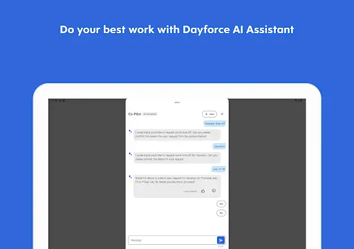 Dayforce screenshot