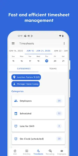 Dayforce screenshot