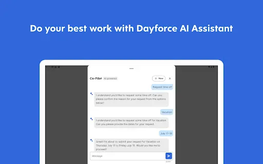 Dayforce screenshot