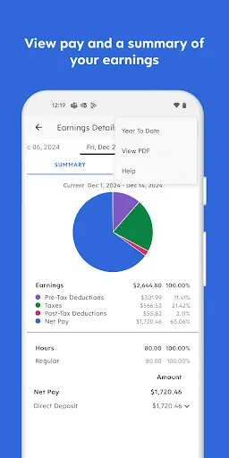 Dayforce screenshot