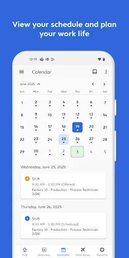 Dayforce screenshot