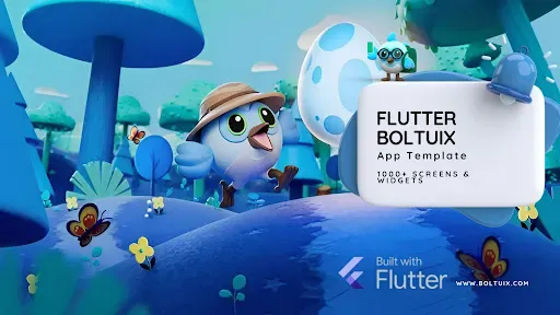 Flutter UI App Template screenshot