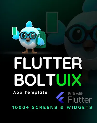 Flutter UI App Template screenshot