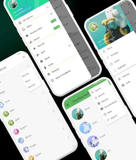 Flutter UI App Template screenshot