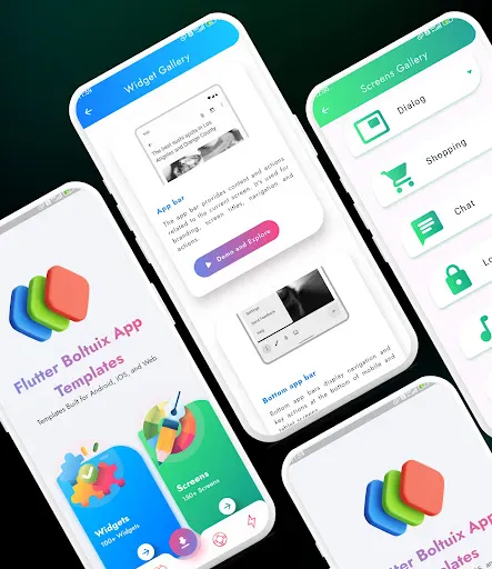 Flutter UI App Template screenshot