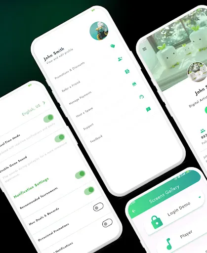 Flutter UI App Template screenshot
