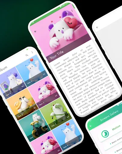 Flutter UI App Template screenshot