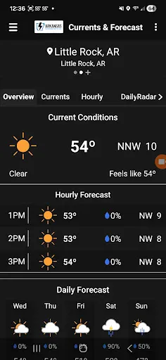 Arkansas Weather Network screenshot