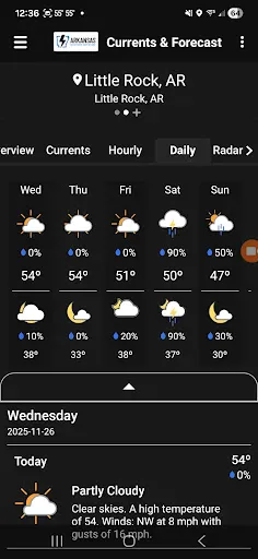 Arkansas Weather Network screenshot