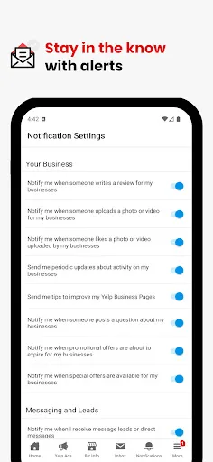 Yelp for Business screenshot